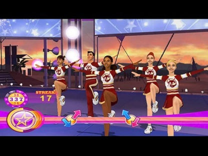 All-Star Cheer Squad gameplay art for Nintendo Wii (Wii) video game