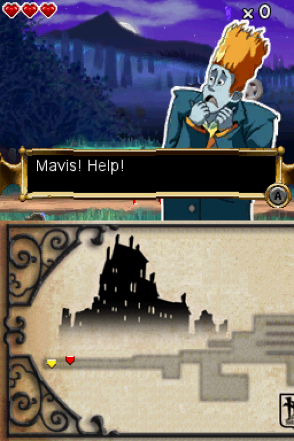 Hotel Transylvania gameplay for Nintendo 3DS (3DS) action platformer video game