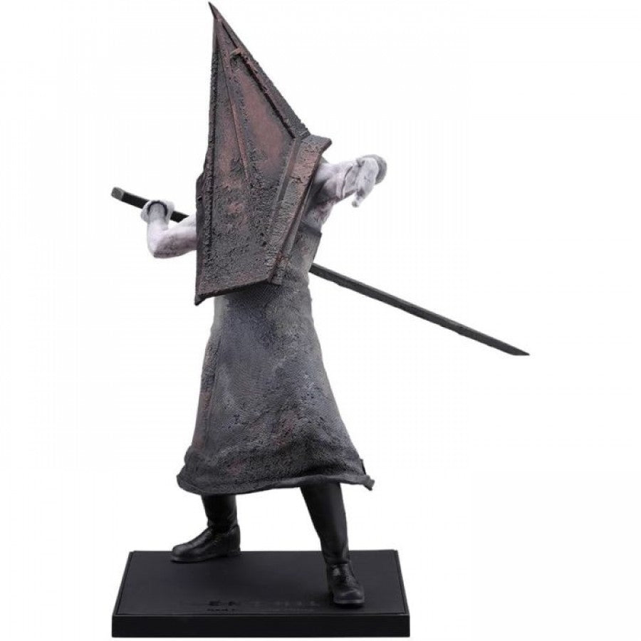 Silent Hill 2 Red Pyramid Thing Oshi Works Figure 10 Inch Figure Silent Hill collectible figure featuring Red Pyramid Thing character design detailed horror figure iconic Pyramid Head styling 10 inch display collectible video game merchandise Silent Hill collection display shelf decor horror gaming collectible appeal