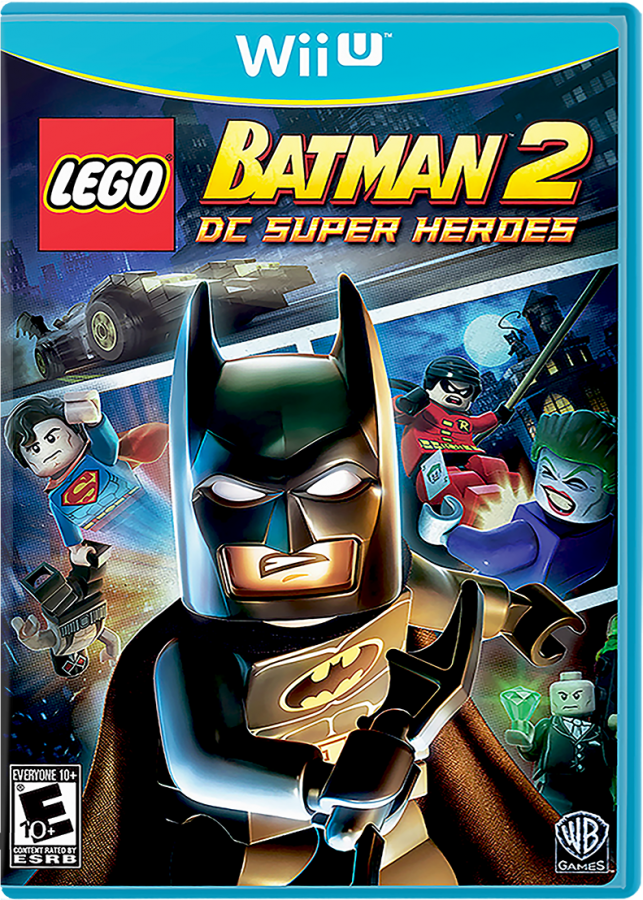 LEGO Batman 2 cover art for Nintendo Wii U (WiiU) video game