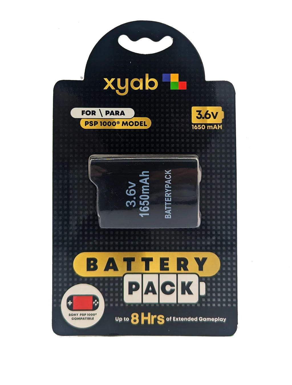 Super Capacity Rechargeable Battery Pack for Sony PSP 1000 Model high-capacity replacement battery power accessory for PlayStation Portable handheld gaming console