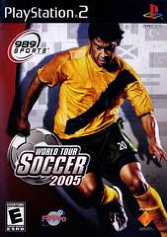 World Tour Soccer 2005 cover art for PlayStation 2 (PS2) video game