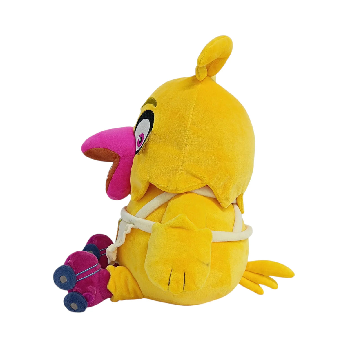 Chica's Party World 9 Inch Plush collectible Five Nights at Freddy's FNAF character plush featuring Chica's Party World themed design soft plush construction detailed character styling 9 inch size huggable collectible display item video game merchandise and gaming collectible appeal left side