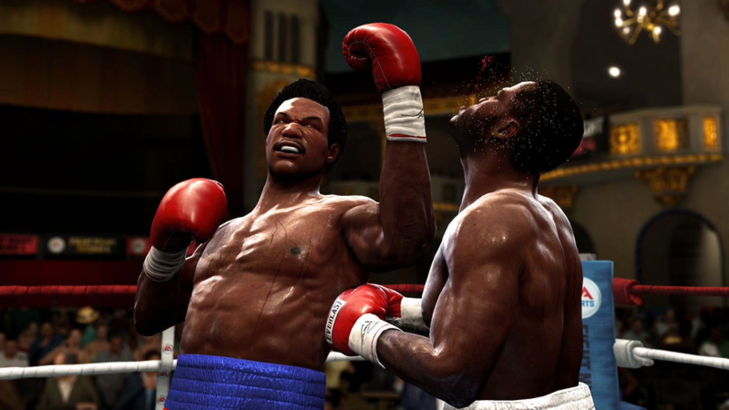 retro Fight Night Round 4 PlayStation 3 PS3 cover art collectible boxing sports game authentic classic gaming gameplay