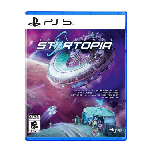 Spacebase Startopia cover art for PlayStation 5 (PS5) video game