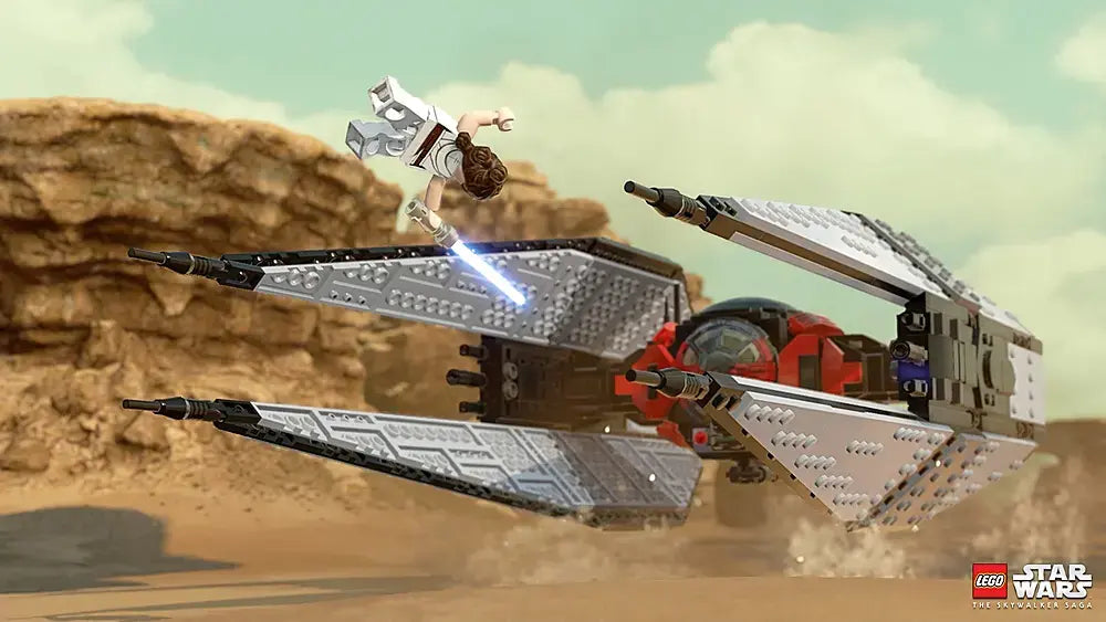 LEGO Star Wars: The Skywalker Saga [Deluxe Edition] cover art for Nintendo Switch (NS) video game