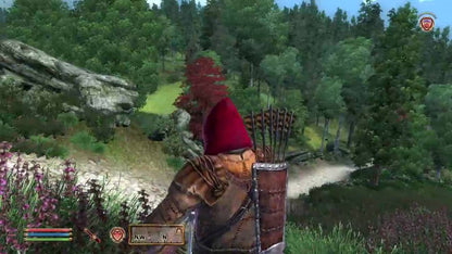Elder Scrolls IV Oblivion Game of the Year Edition PlayStation 3 open-world action RPG Bethesda massive fantasy realm Cyrodiil first-person or third-person combat character creation guilds factions Mages Guild Fighters Guild Dark Brotherhood Thieves Guild main quest Oblivion gates Mehrunes Dagon Shivering Isles expansion Knights of the Nine expansion hundreds of hours exploration dungeon crawling spellcasting swordplay enchanting alchemy NPC interactions radiant AI gameplay screenshot