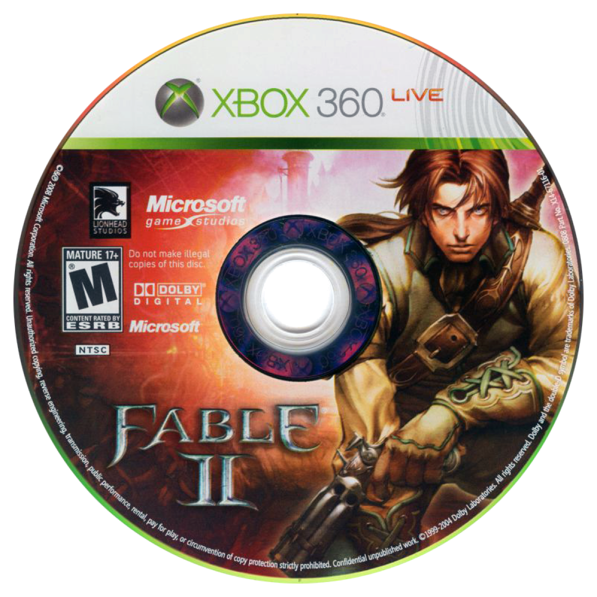 Halo 3 and Fable 2 Combo Pack Xbox 360 inspired design featuring legendary sci fi shooter and fantasy RPG crossover aesthetic Master Chief intergalactic warfare heroic medieval adventure open world quests action packed Microsoft gaming nostalgia HD era presentation disc