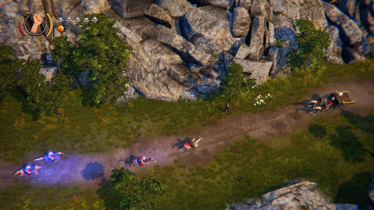 Rustler – PlayStation 5 (PS5) gameplay for medieval open-world action adventure video game