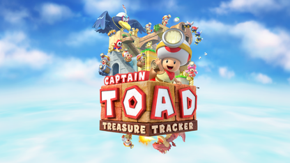 Captain Toad: Treasure Tracker title screen art for Nintendo Wii U (WiiU) video game