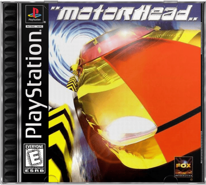 Motorhead – PlayStation 1 (PS1) cover art for video game for PS1