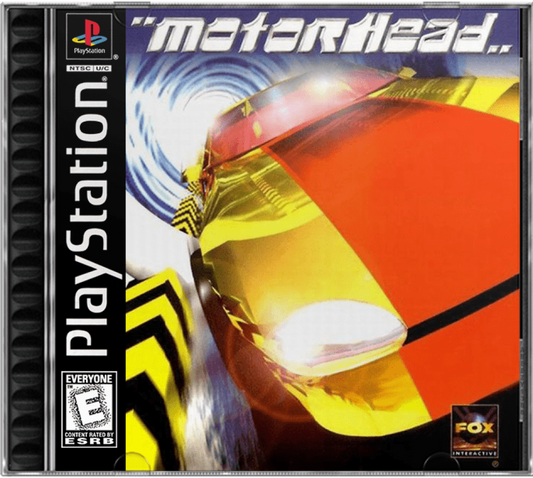 Motorhead – PlayStation 1 (PS1) cover art for video game for PS1