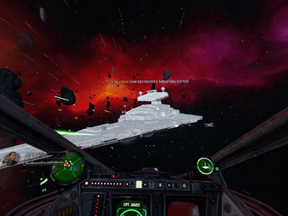 Star Wars: Squadrons – PlayStation 4 (PS4) video game gameplay, space combat flight simulator