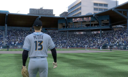 MLB 19 The Show PlayStation 4 baseball simulation with Road to the Show, franchise mode, and Diamond Dynasty, official MLB license with authentic teams and stadiums gameplay