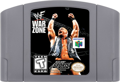 WWF War Zone cartridge for Nintendo 64 N64 video game