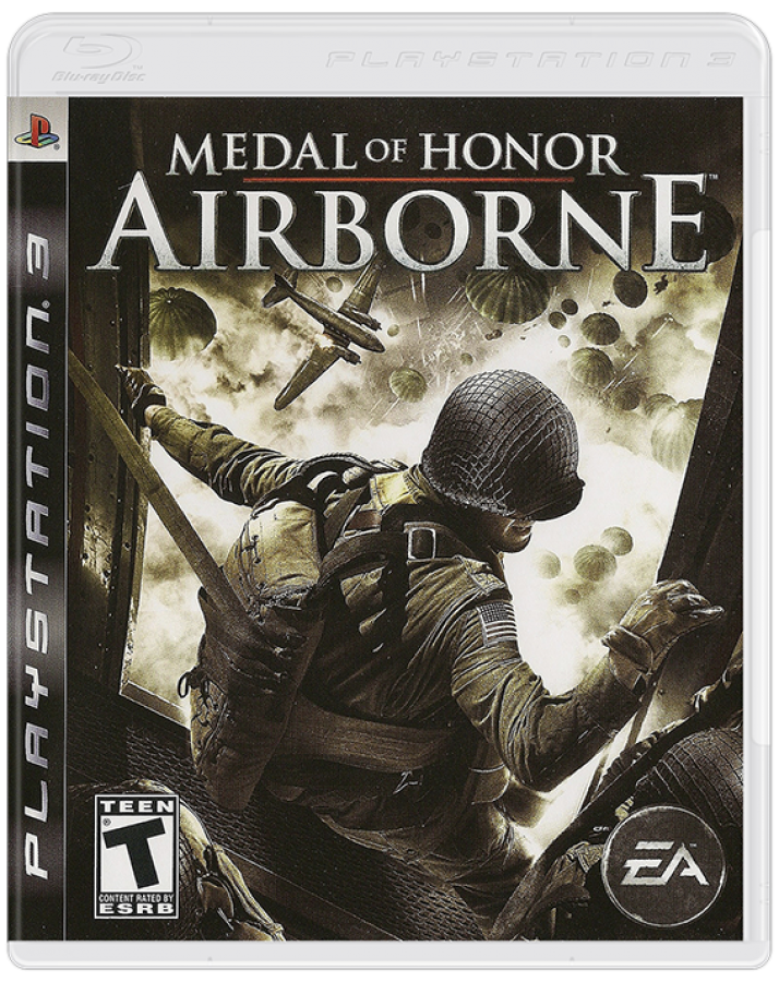 Medal of Honor: Airborne cover art for PlayStation 3 (PS3) video game