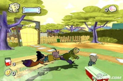Ed Edd n Eddy The Mis Edventures for Nintendo GameCube action platformer video game featuring Cartoon Network characters slapstick humor cartoon inspired levels and classic animated series gameplay experience gameplay