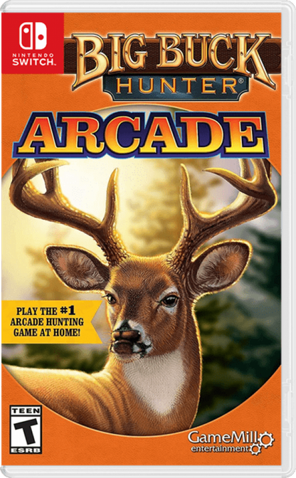 Big Buck Hunter Arcade cover art for Nintendo Switch NS video game