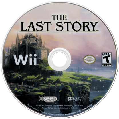 The Last Story – Nintendo Wii (Wii) action role-playing fantasy adventure video game disc