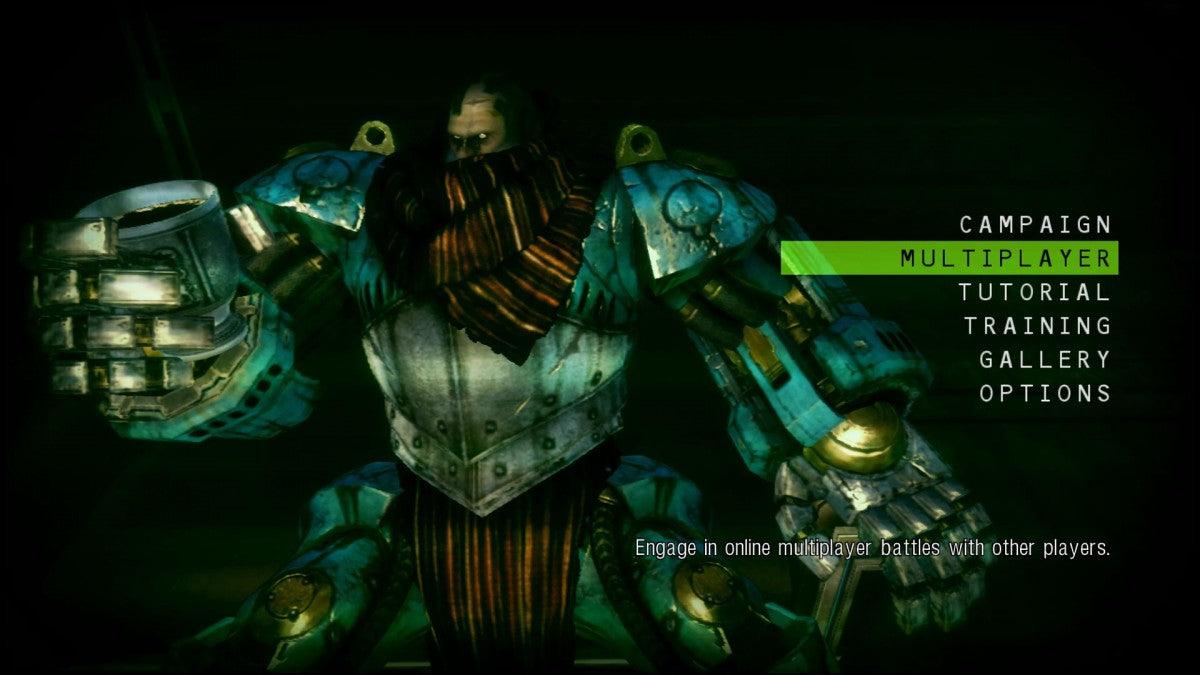 Anarchy Reigns titlecard for Xbox 360 (X360) beat ’em up action video game