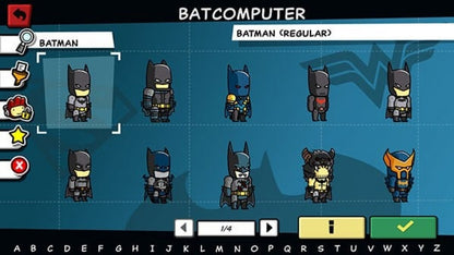 Scribblenauts Unmasked: A DC Comics Adventure gameplay for Nintendo Wii U (WiiU) video game