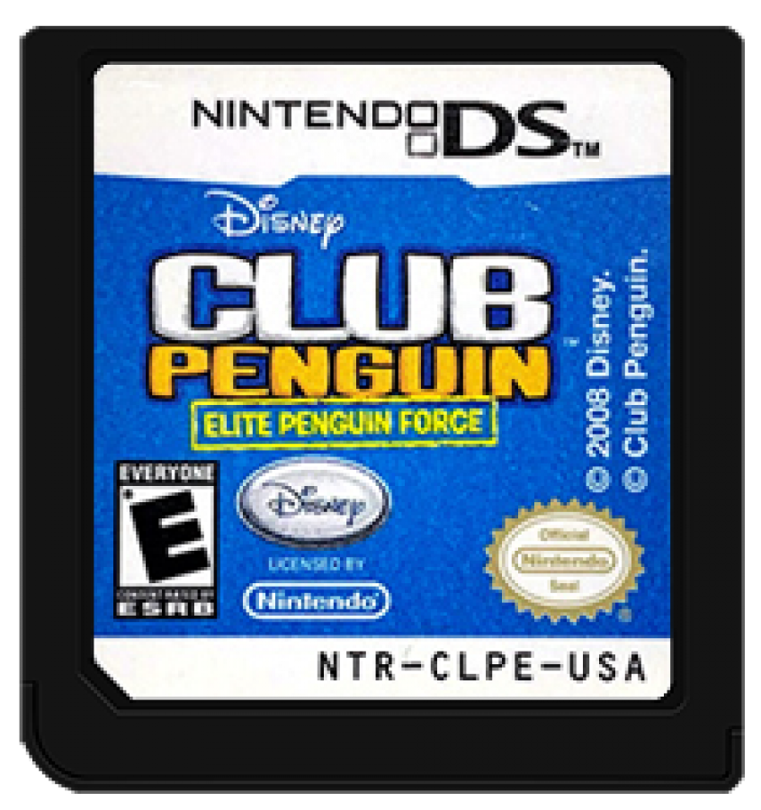 Club Penguin: Elite Penguin Force cartridge for Nintendo DS (DS) adventure puzzle video game