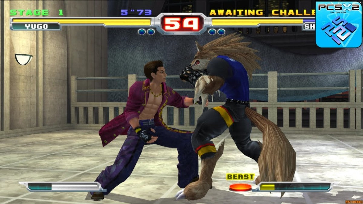 Bloody Roar 3 for PlayStation 2 with 3D fighting and beast transformation theme gameplay