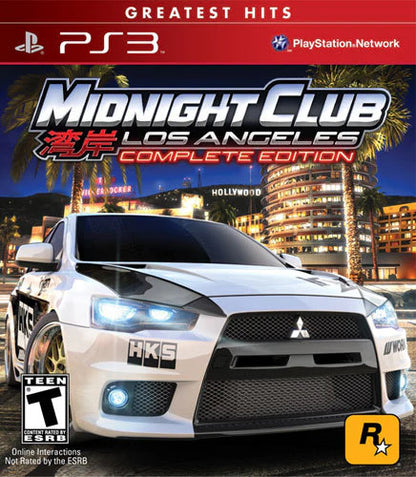 Midnight Club: Los Angeles [Complete Edition] cover art for PlayStation 3 (PS3) video game