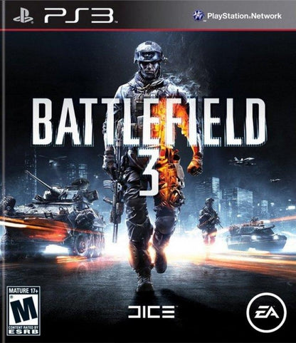 Battlefield 3 cover art for PlayStation 3 (PS3) video game