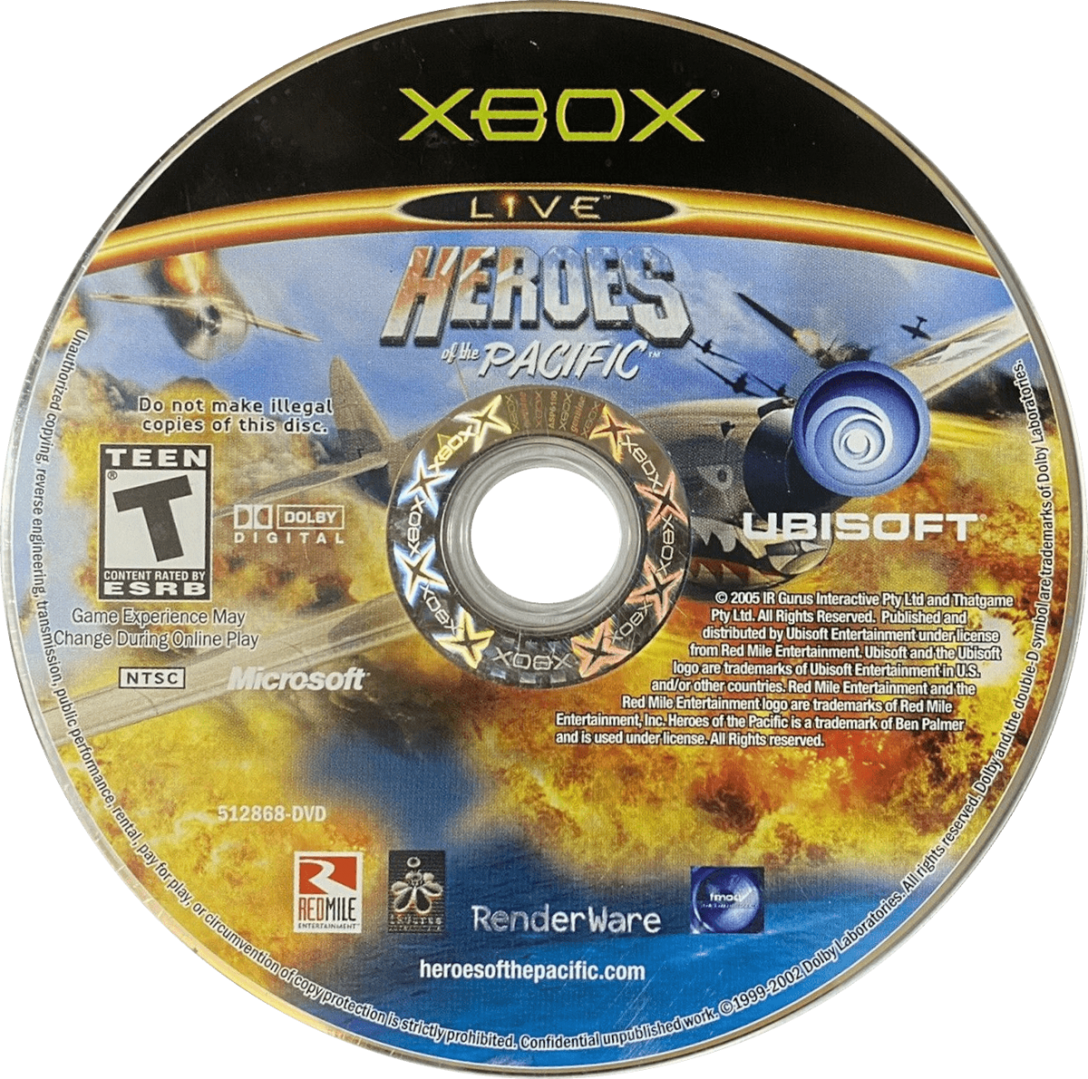 Heroes of the Pacific Xbox for retro video game enthusiasts featuring World War II flight combat gameplay dogfighting missions historical aircraft simulation cinematic aerial battles mission based campaign structure and collectible gaming appeal dis