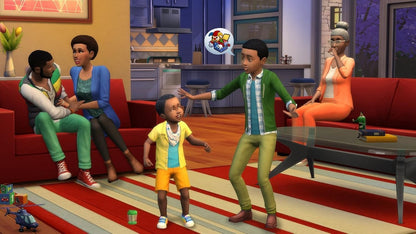 Sims 4 Deluxe Party Edition Xbox One life simulation game create and control virtual people build homes pursue careers form relationships, Deluxe Party Edition includes bonus content and party pack gameplay