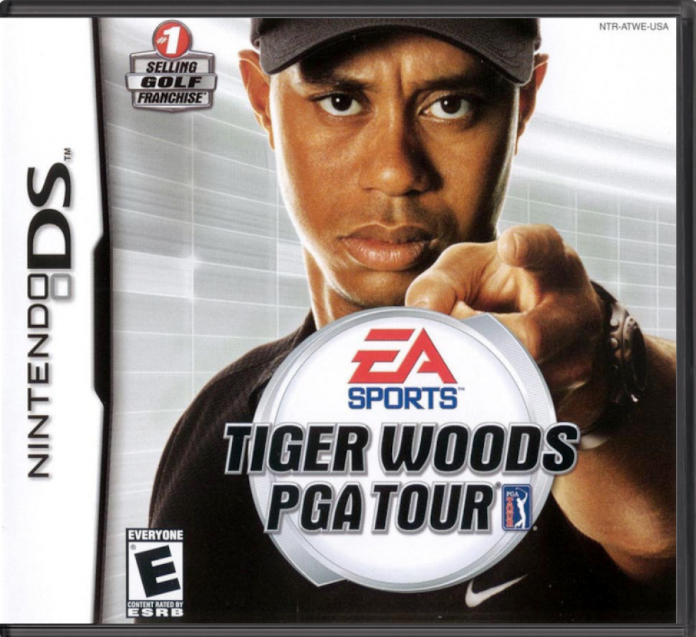 Tiger Woods PGA Tour cover art for Nintendo DS (DS) video game