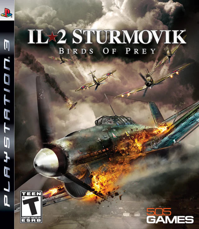 IL 2 Sturmovik Birds of Prey cover art for PlayStation 3 PS3 video game