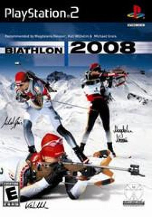 Biathlon 2008 cover art for PlayStation 2 (PS2) video game