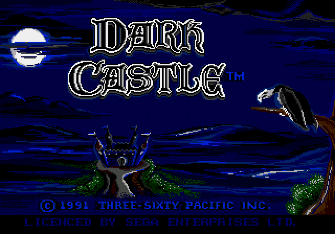 Dark Castle Sega Genesis GEN for retro video game enthusiasts featuring action platforming gameplay medieval castle exploration challenging enemy encounters puzzle elements precise combat classic fantasy adventure and collectible gaming appeal gameplay 
