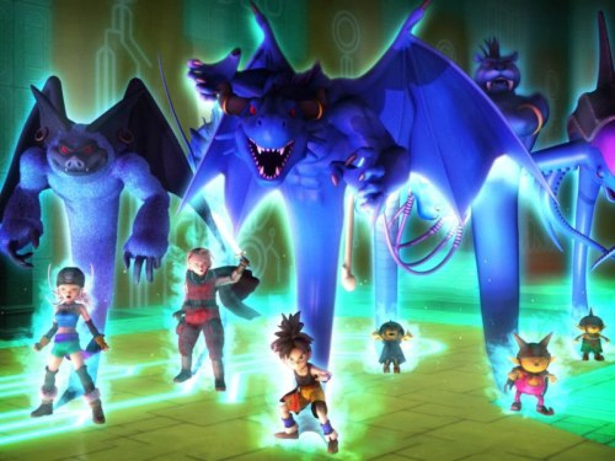 Blue Dragon Plus cartridge for the Nintendo DS featuring real time strategy RPG gameplay with shadow based combat customizable units and story driven missions in the Blue Dragon universe gameplay