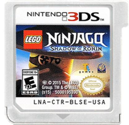 LEGO Ninjago: Shadow of Ronin cartridge for Nintendo 3DS (3DS) action adventure video game