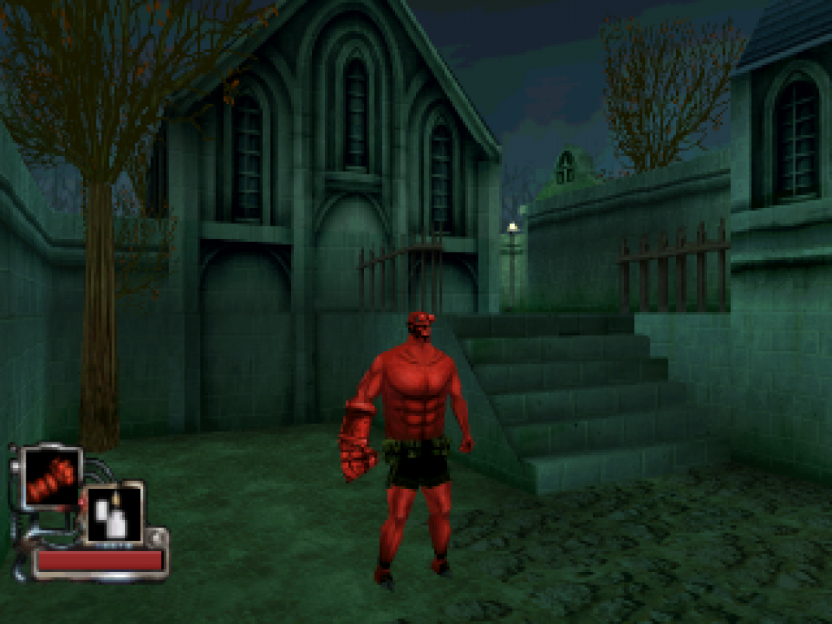 Hellboy: Asylum Seeker retro supernatural action adventure game for PlayStation 1 (PS1) gameplay