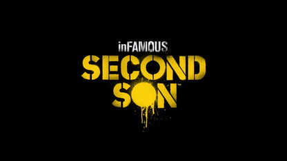 Infamous: Second Son [PlayStation Hits] – PlayStation 4 (PS4) video game title screen, open-world superhero action-adventure title for PS4