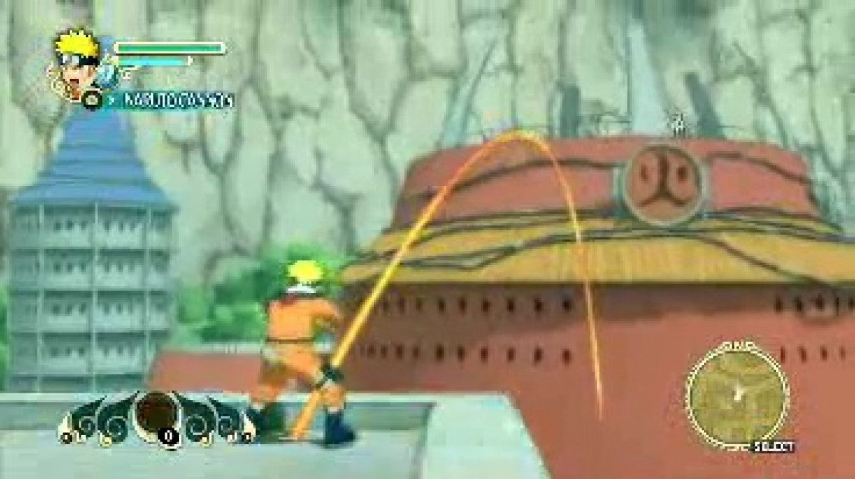 Naruto Ultimate Ninja Storm gameplay for PlayStation 3 fighting video game. 