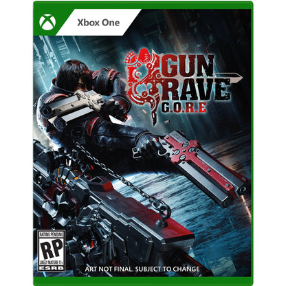 Gungrave G.O.R.E. cover art for Xbox One (XONE) third-person action shooter video game
