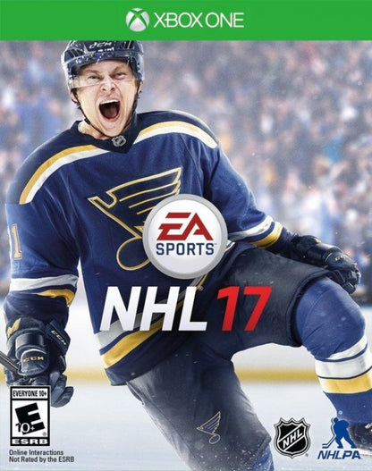 NHL 17 cover art for Xbox One (XONE) sports hockey video game