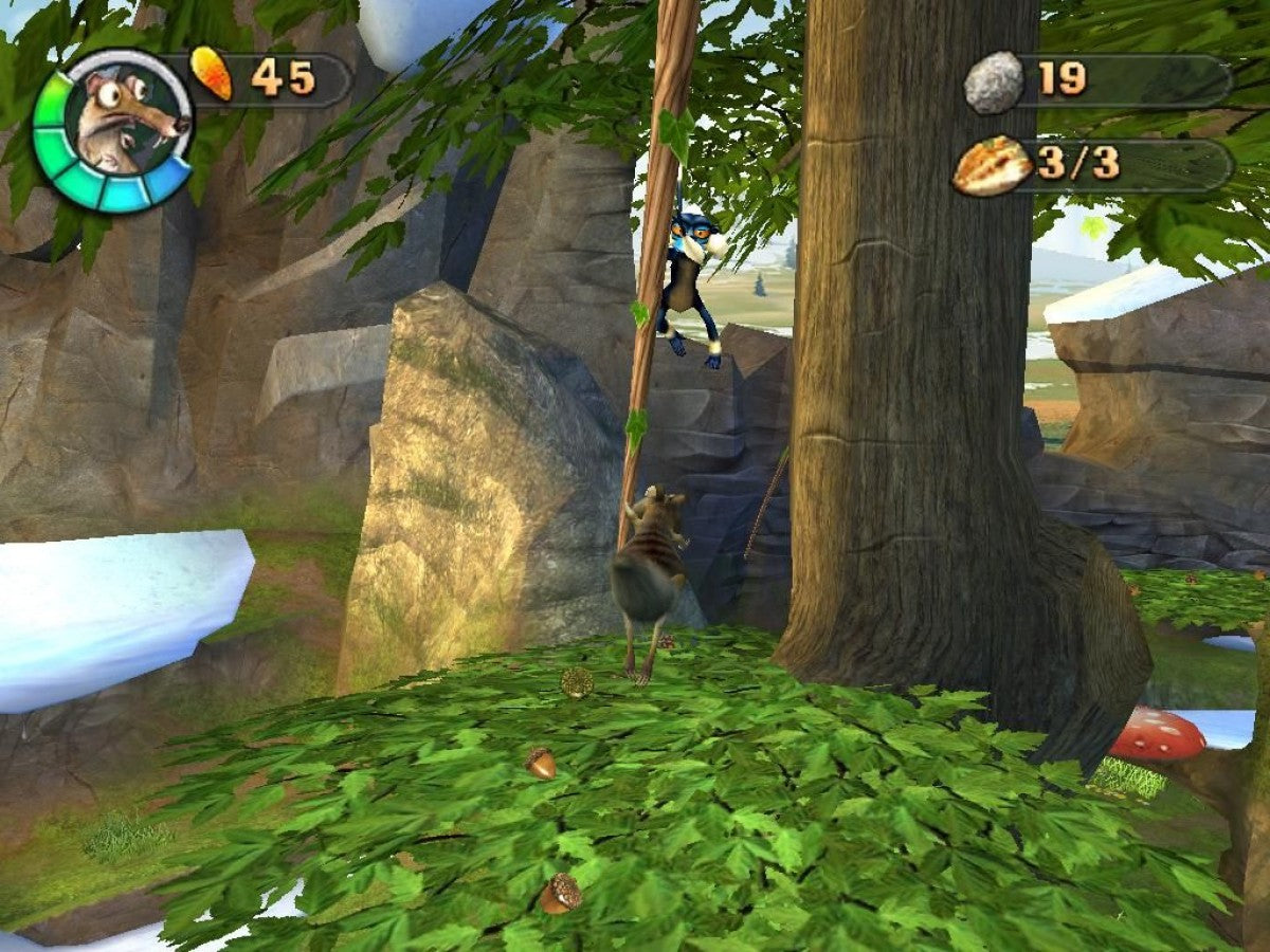 Ice Age 2: The Meltdown gameplay for Playstation 2 (PS2) video game cover art