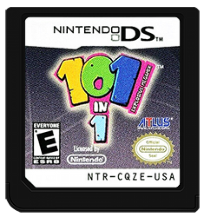 101-in-1 Explosive Megamix cartridge art for Nintendo DS (DS) video game