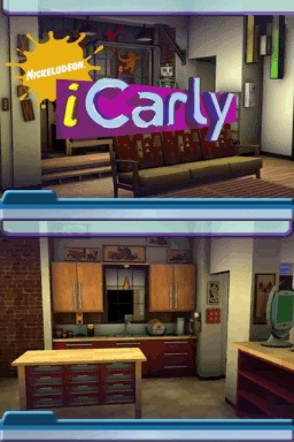 iCarly gameplay for Nintendo DS (DS) mini-game collection adventure video game