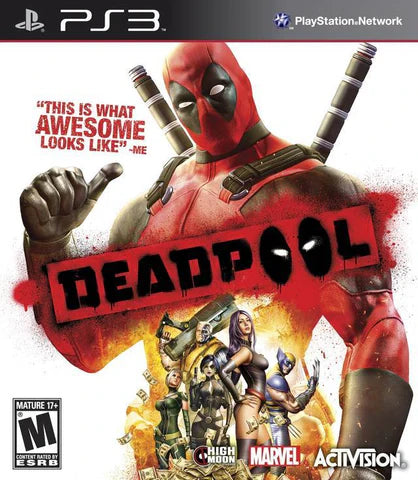 Deadpool cover art for PlayStation 3 (PS3) video game