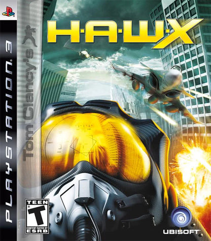 Tom Clancy's H.A.W.X. cover art for PlayStation 3 (PS3) video game