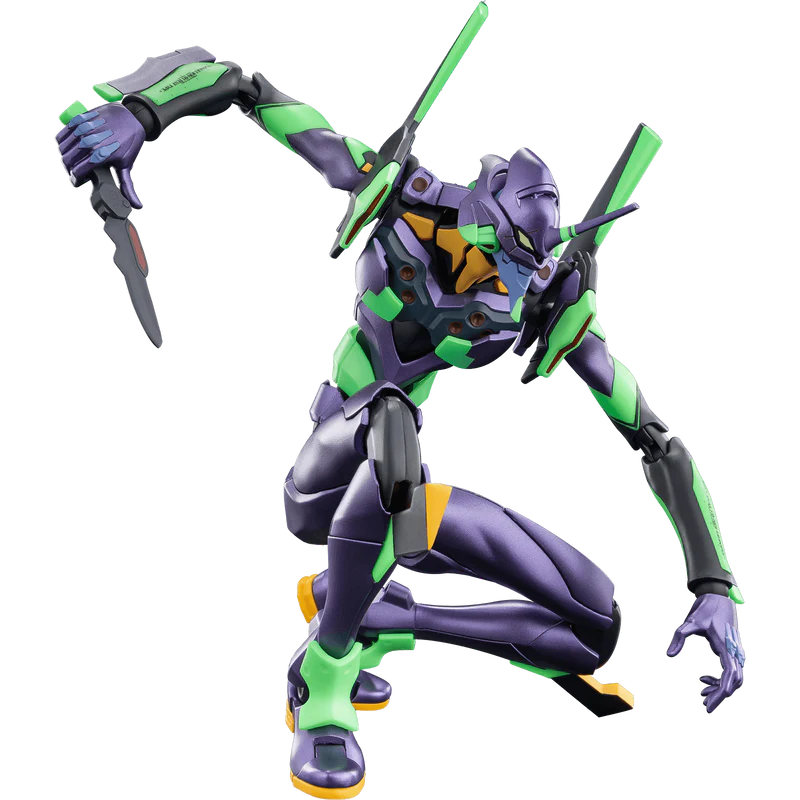 Blokees Evangelion Test Type 01 Action Edition Model Kit featuring Neon Genesis Evangelion inspired collectible model building kit articulated action figure design detailed assembly display worthy craftsmanship anime collectible hobby kit and collectible gaming appeal