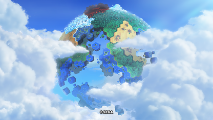 Sonic Lost World Nintendo Wii U 3D platformer video game parkour movement colorful worlds wisps Deadly Six villains Yoshi cameos co-op gameplay gameplay screenshot