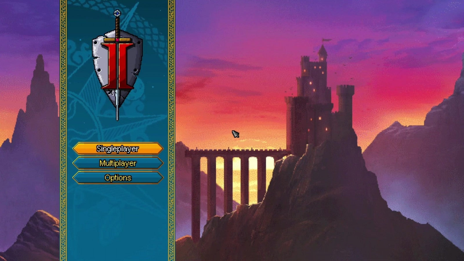 Hammerwatch II titlepage for Nintendo Switch (NS) video game